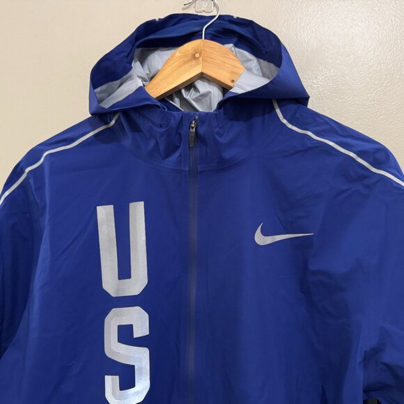 Nike Team USA Olympic Pro Elite Running Hypershield Jacket Mens L 806908-455 NEW - Picture 3 of 14